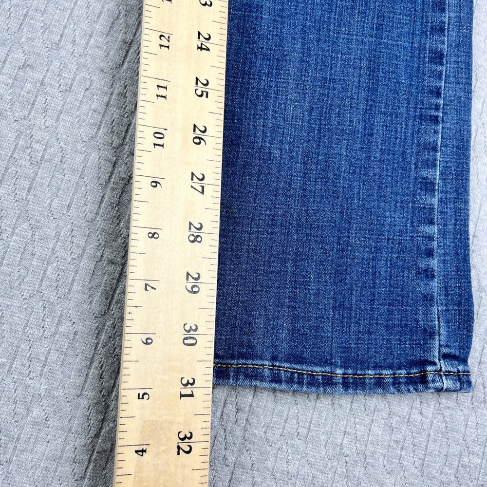 Levi's 725 High Rise Bootcut Jeans Women 26/23x31 Blue Denim Stretch Slim Fit - Picture 5 of 12